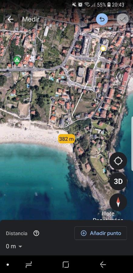 Playa Canelas Descanso Sanxenxo Bagian luar foto